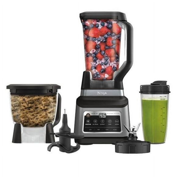 Ninja Professional Plus 72-Oz Kitchen System Blender 5 Auto-iQ Programs BN800